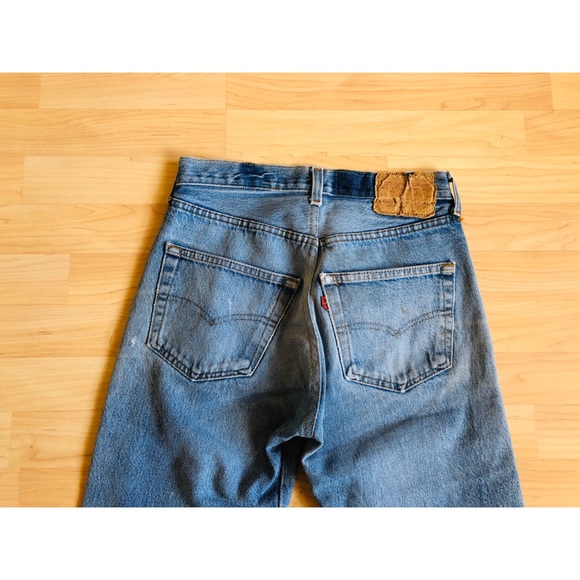🖤SOLD🖤Vintage 501 Levi’s Redone Jeans - Picture 4 of 8